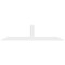 Ekena Millwork Portland Architectural Grade PVC Gable Bracket, 108"W x 27"H x 4"D x 6"F, 6/12 Pitch GBP108X27X0406POR00 - alternate 2